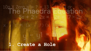 Create a Hole